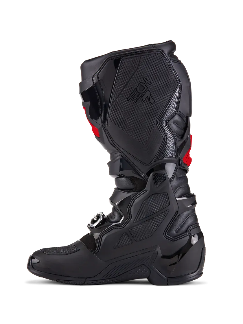 Alpinestars Tech 7 Motocross Boots Black Red Fluo