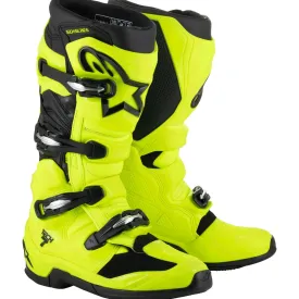 Alpinestars Tech 7 Motocross Boots Yellow Fluo Black