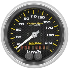 AutoMeter Carbon Fiber Ultra-Lite GPS-Enabled Speedometers 4780