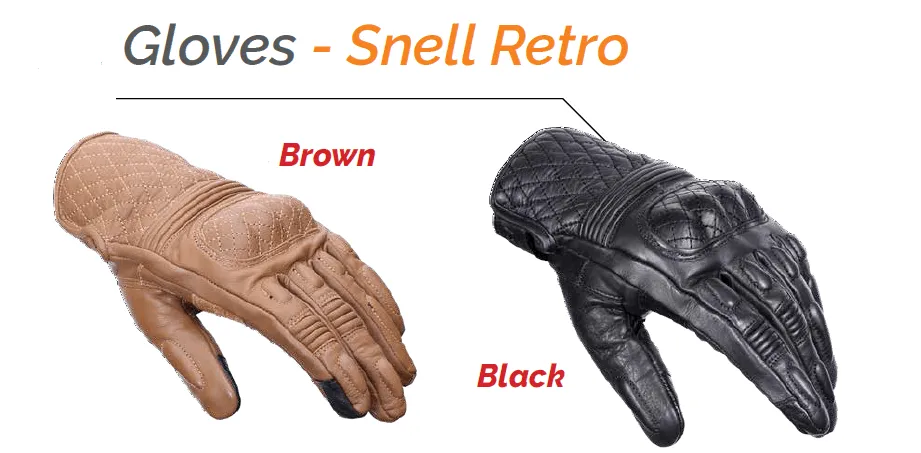 BBG Snell Retro Riding Gloves