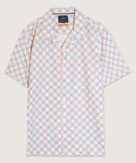 Big Geo Camp Men's Button-Up Shirt