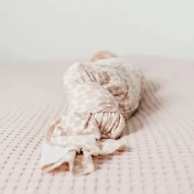 Copper Pearl Knit Swaddle Blanket - Star