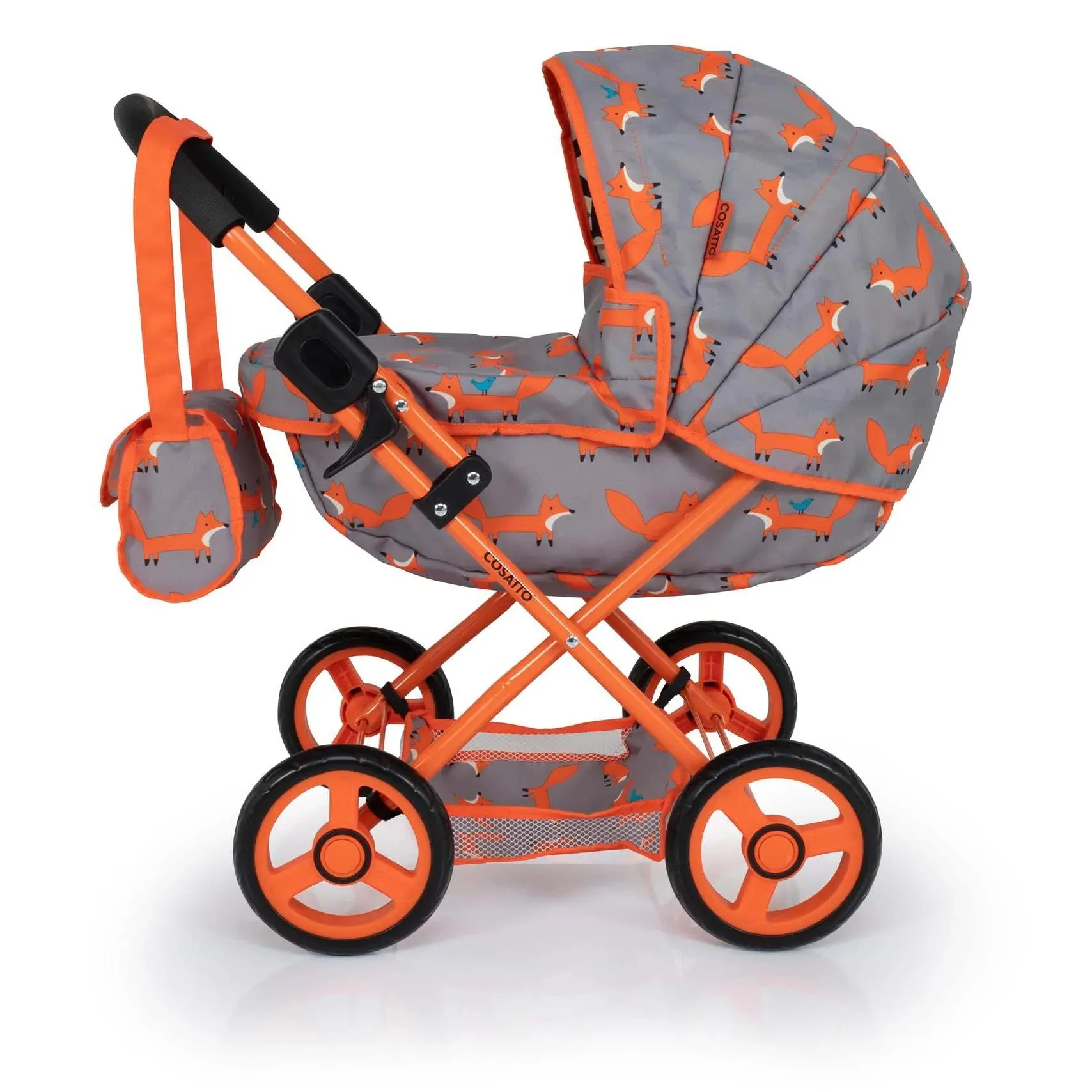 Cosatto Wowette Dolls Pram Charcoal Mister Fox