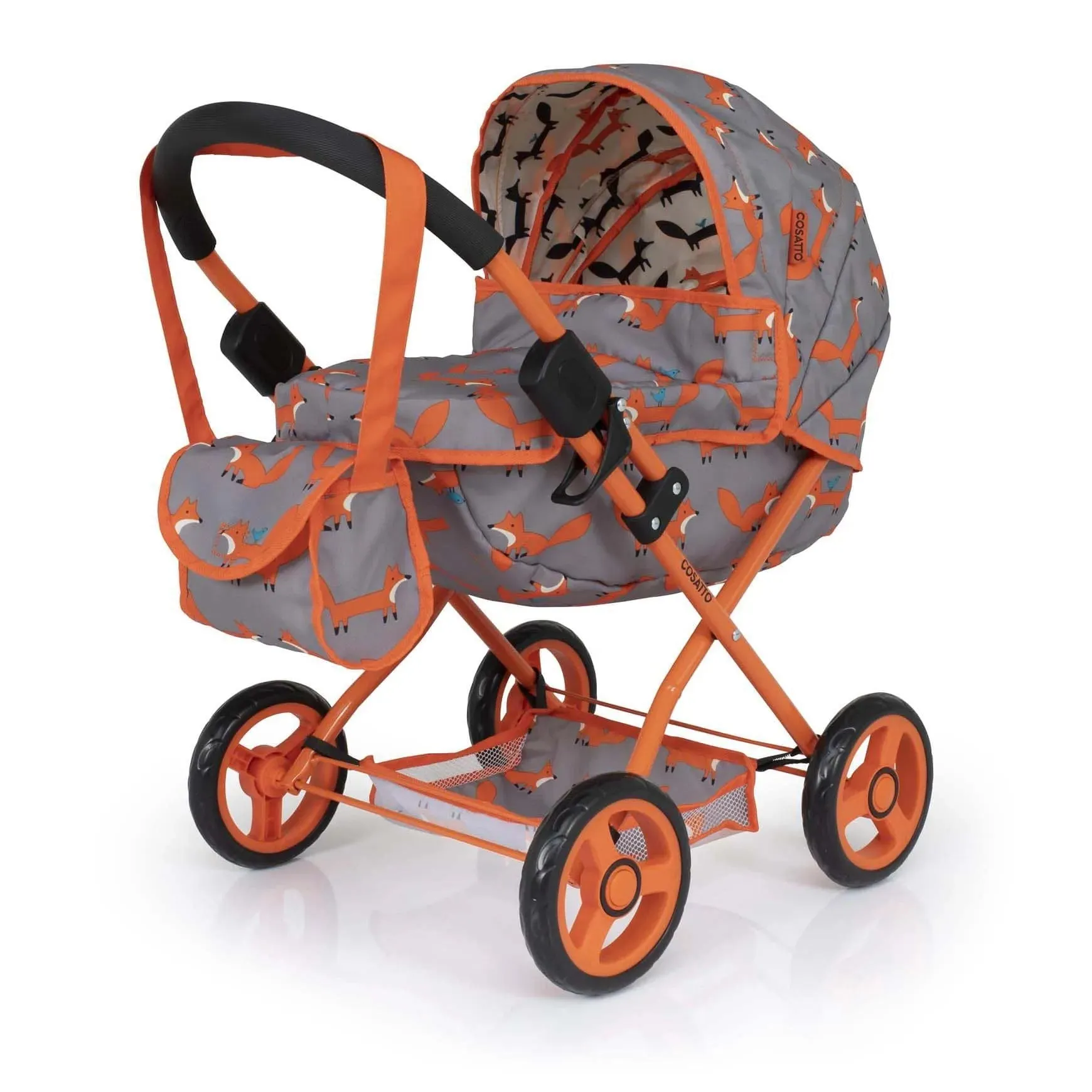 Cosatto Wowette Dolls Pram Charcoal Mister Fox