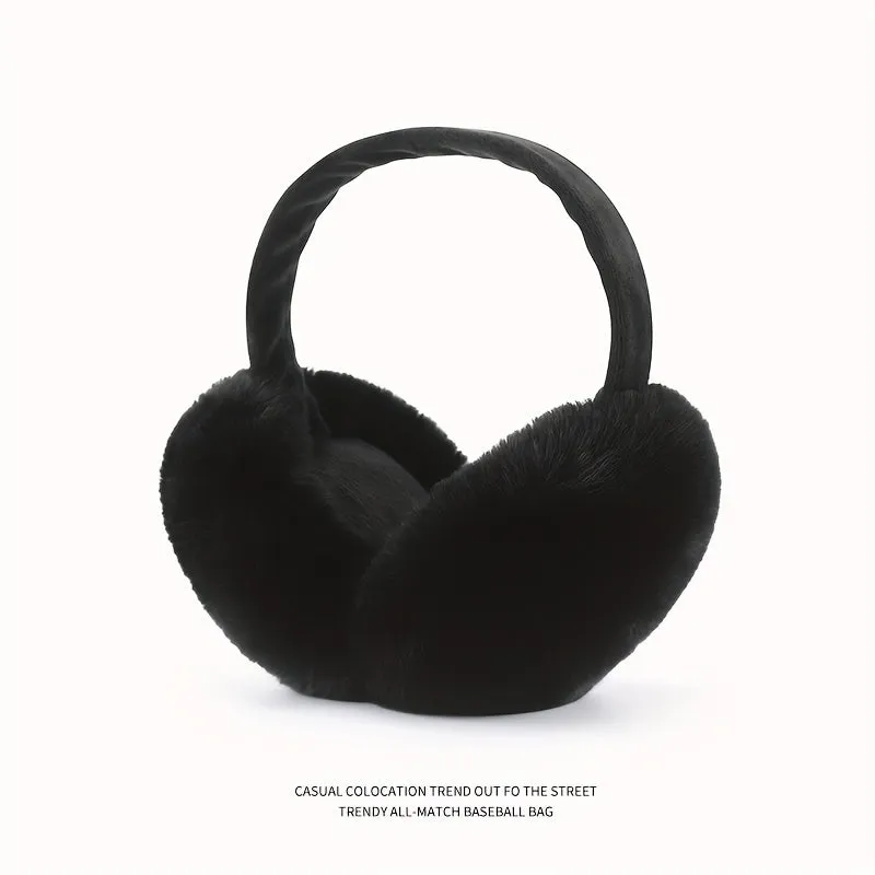 Cozy Foldable Cycling Earmuffs for Winter  Windproof  Stylish