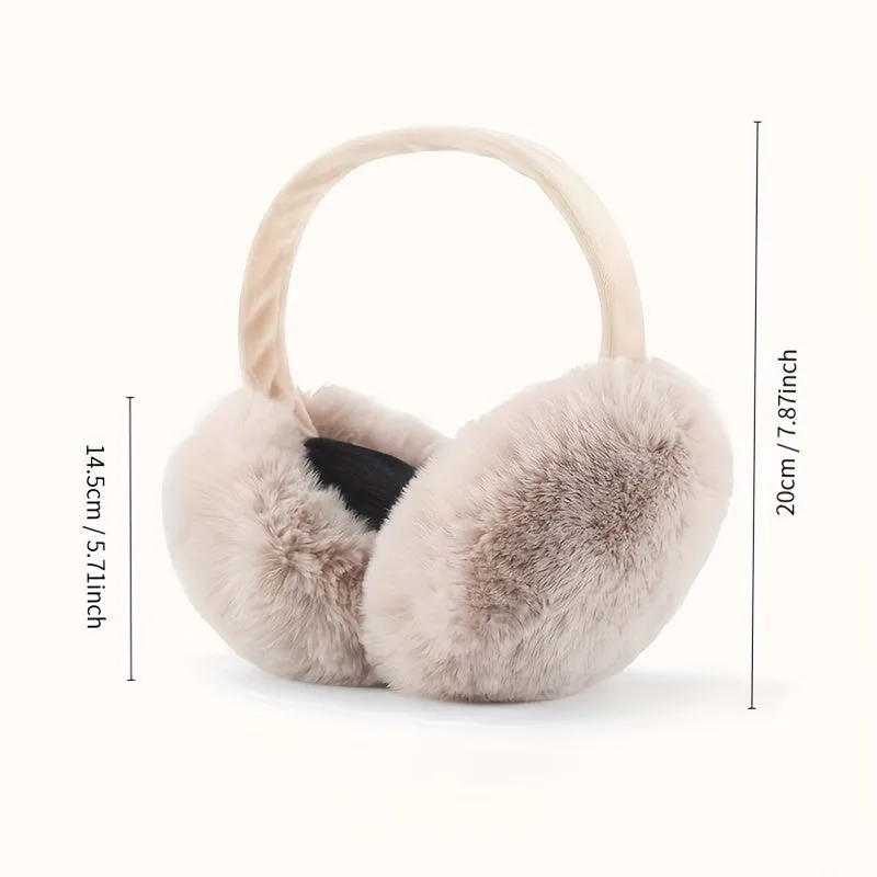 Cozy Foldable Cycling Earmuffs for Winter  Windproof  Stylish