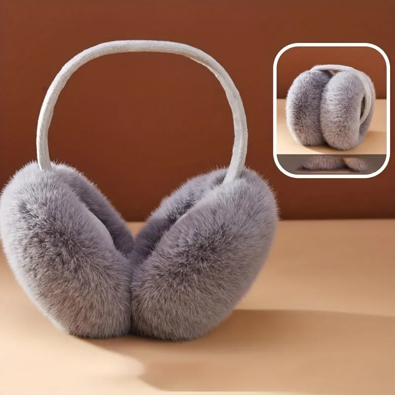 Cozy Foldable Cycling Earmuffs for Winter  Windproof  Stylish