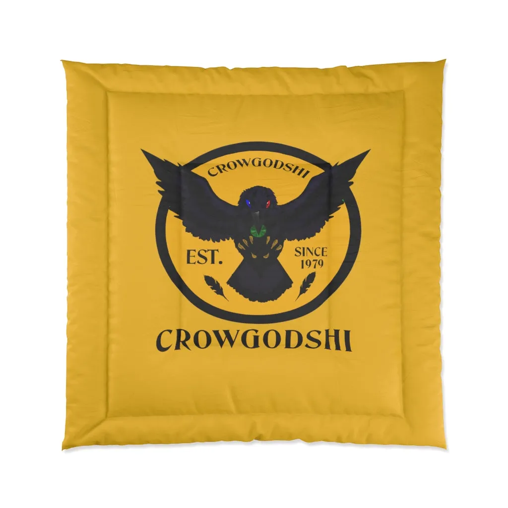 Crowgodshi First Generation Comforter, GOLD LOGO