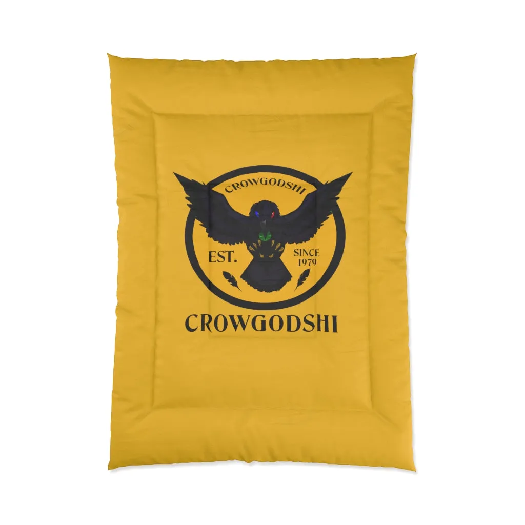 Crowgodshi First Generation Comforter, GOLD LOGO