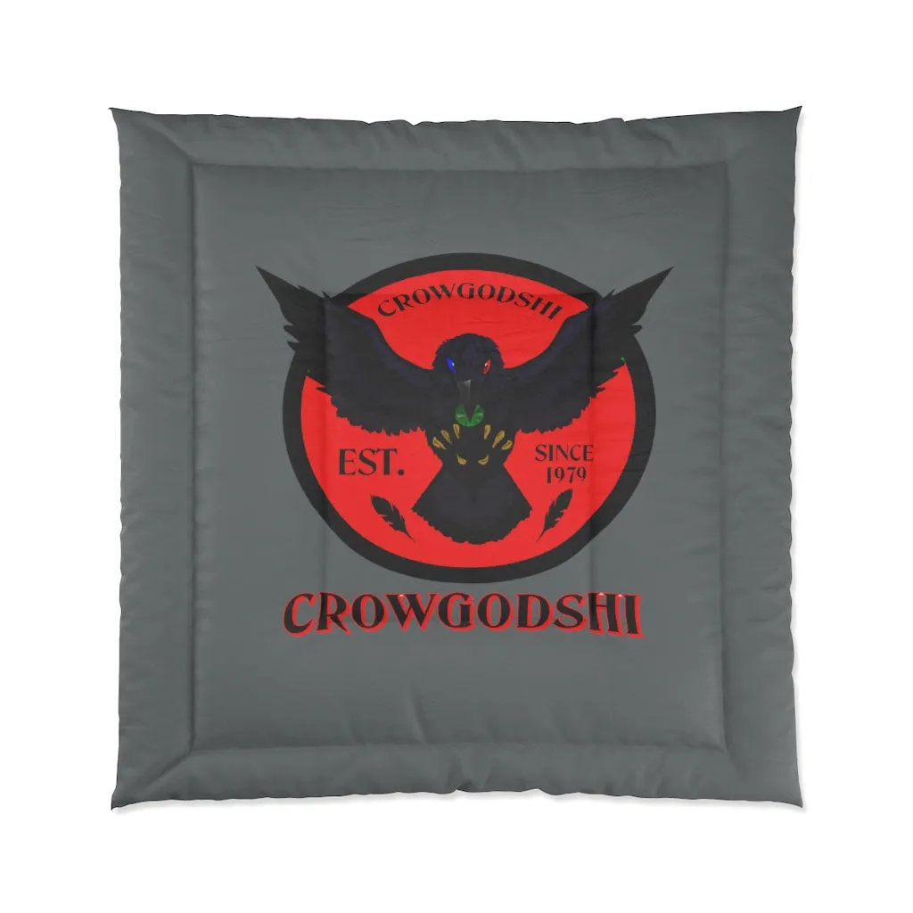 Crowgodshi First Generation Comforter, RED LOGO