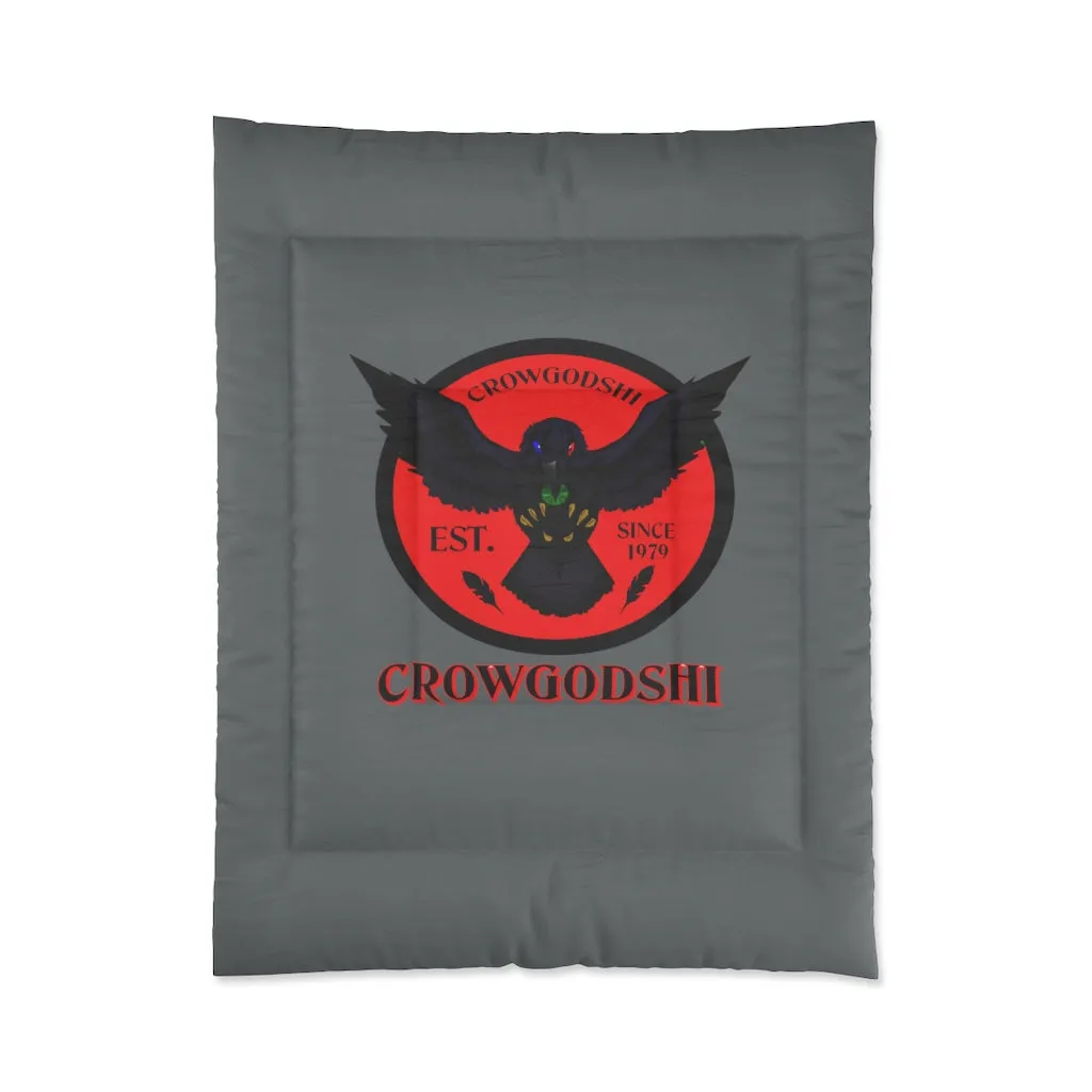 Crowgodshi First Generation Comforter, RED LOGO