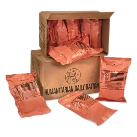 Humanitarian Daily Ration MRE Case – 5 US FEMA Emergency Rations Meals ready to eat Varieties for Hunting, Camping and more, 10 Pack