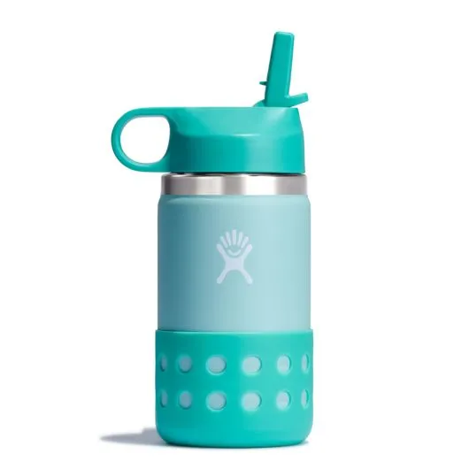 Hydro Flask 12 oz - Kids Wide Mouth w Straw Lid & Boot