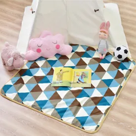 Large Floor Play Mat Square Triangle