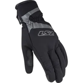 Ls2 Snow Man Gloves Black