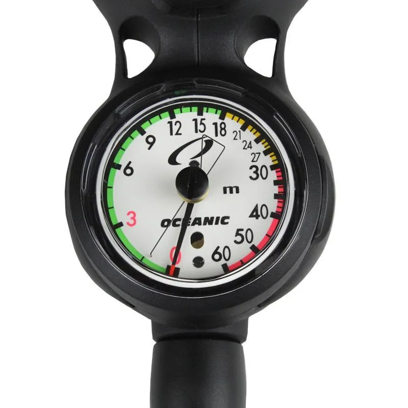 Oceanic Max Depth Triple Gauge Console (SPG/Depth/Compass)