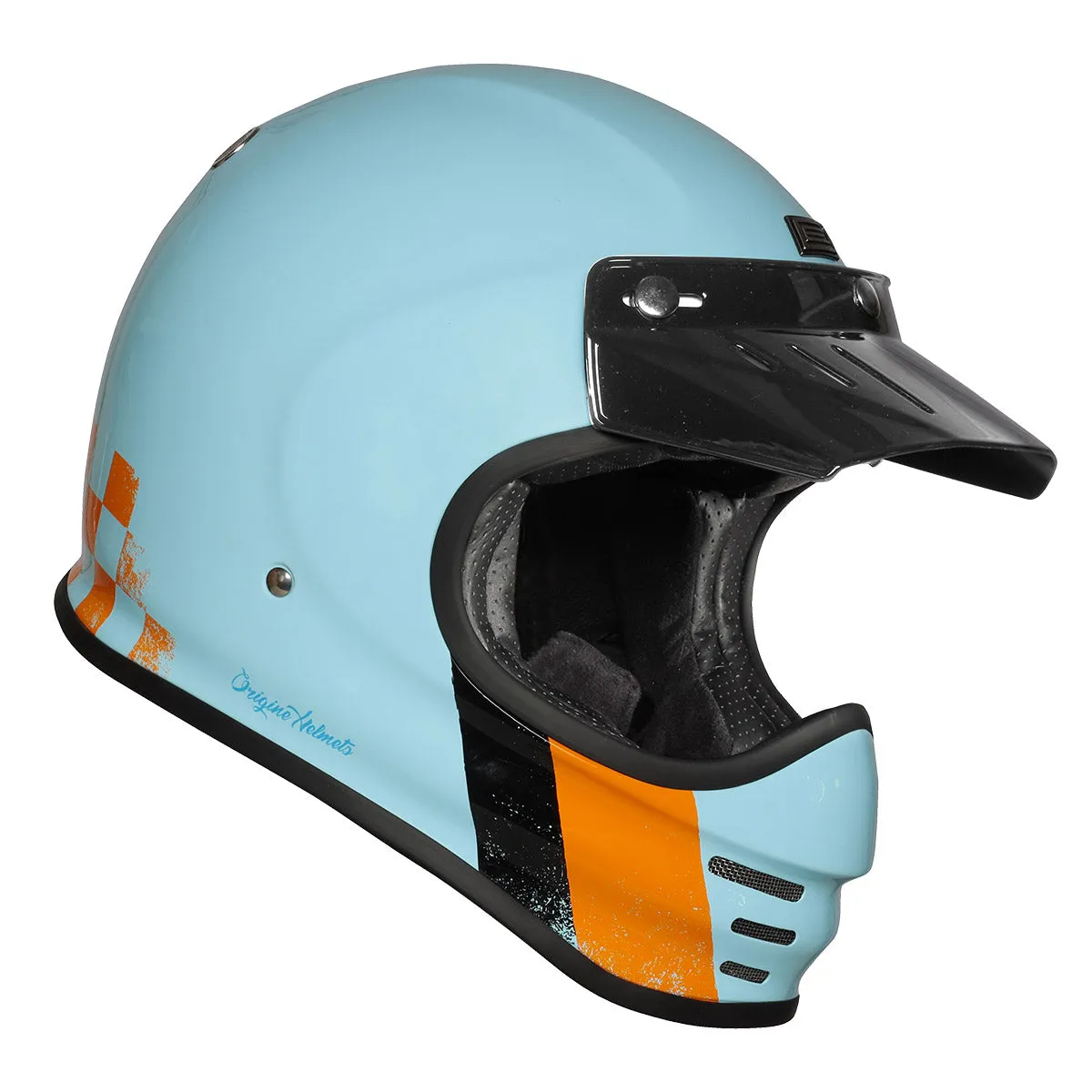 Origine Virgo MC Motorcycle Helmet - Danny Light Blue