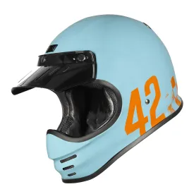 Origine Virgo MC Motorcycle Helmet - Danny Light Blue