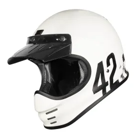 Origine Virgo MC Motorcycle Helmet - Danny Matt White