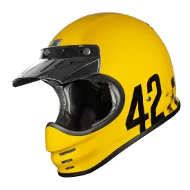 Origine Virgo MC Motorcycle Helmet - Danny Yellow