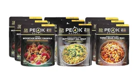 Peak Refuel Freeze-Dried Vegan Pack (9-Pack)