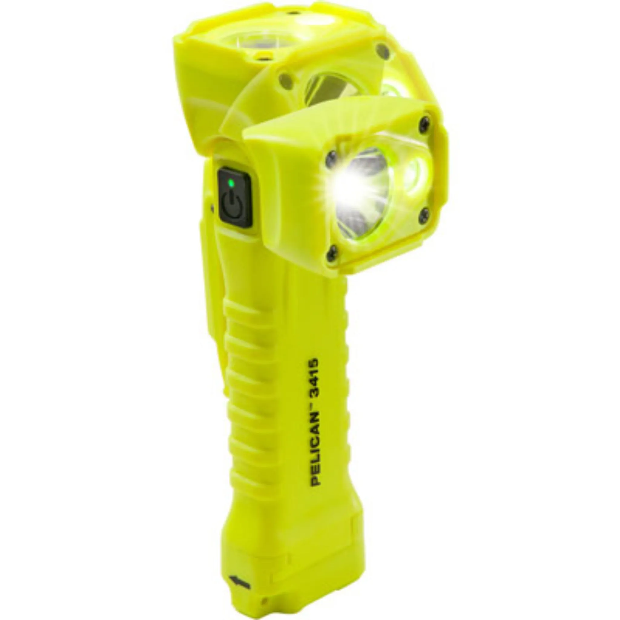 Pelican 3415 034150-0302-245 Right Angle Light, Hi Vis Yellow, 1 Each