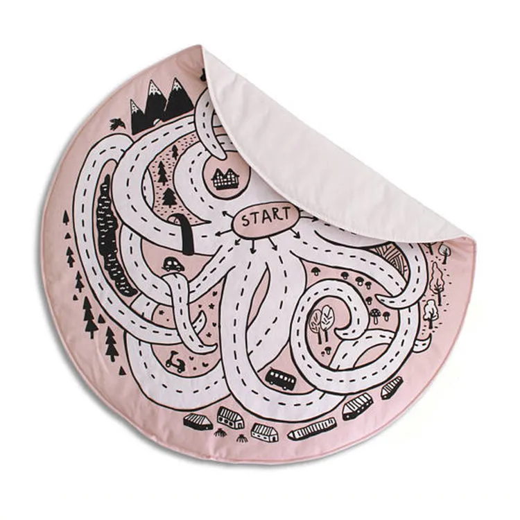 Play Mat Octopus Pink