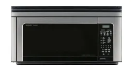 Sharp R1881LSY 1.1 cu. ft. 850W Sharp Stainless Steel Convection Over-the-Range Microwave Oven