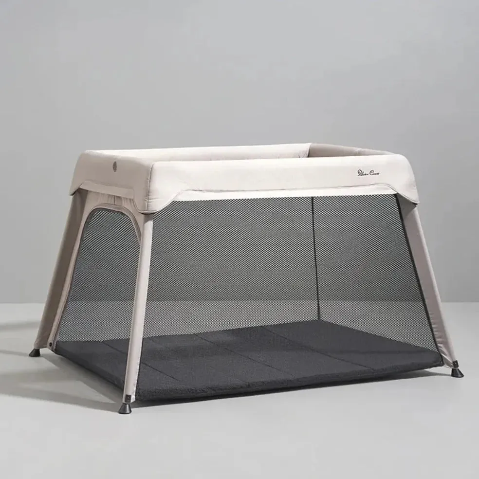 Silver Cross Slumber Travel Cot Stone