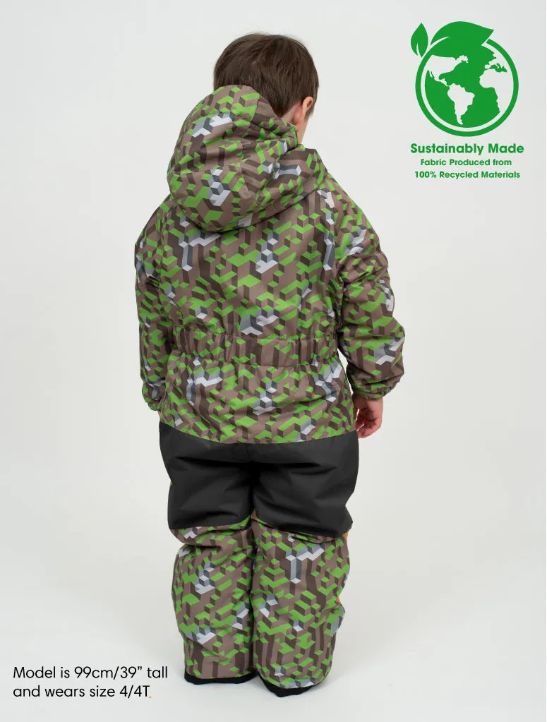 Snowrider One Piece Snowsuit - Tech Block