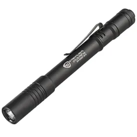 Streamlight Stylus Pro USB 66133 Rechargeable Super Bright LED Pen Light With 120V AC Charge Cord, Black, One Size, 1 Each