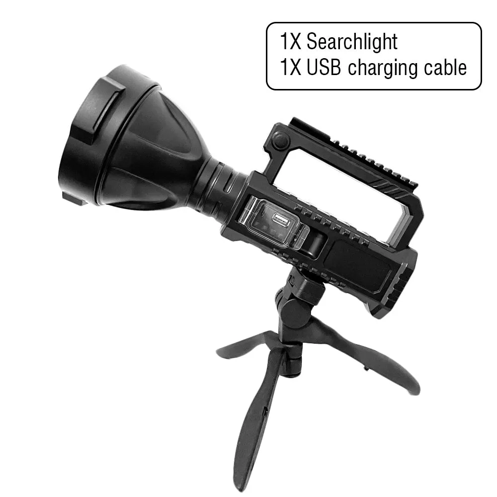 Super Bright USB Rechargeable LED Spotlight with 4 Modes