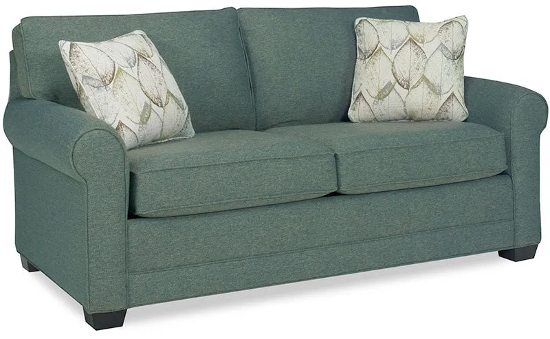 Tailor Made Sock Arm 2-cushion 82" Queen Sleeper Sofa