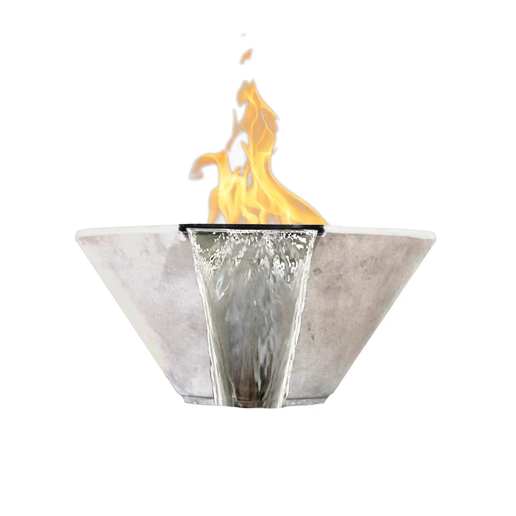 Verona Fire/Water Bowl - Gas Fire Feature