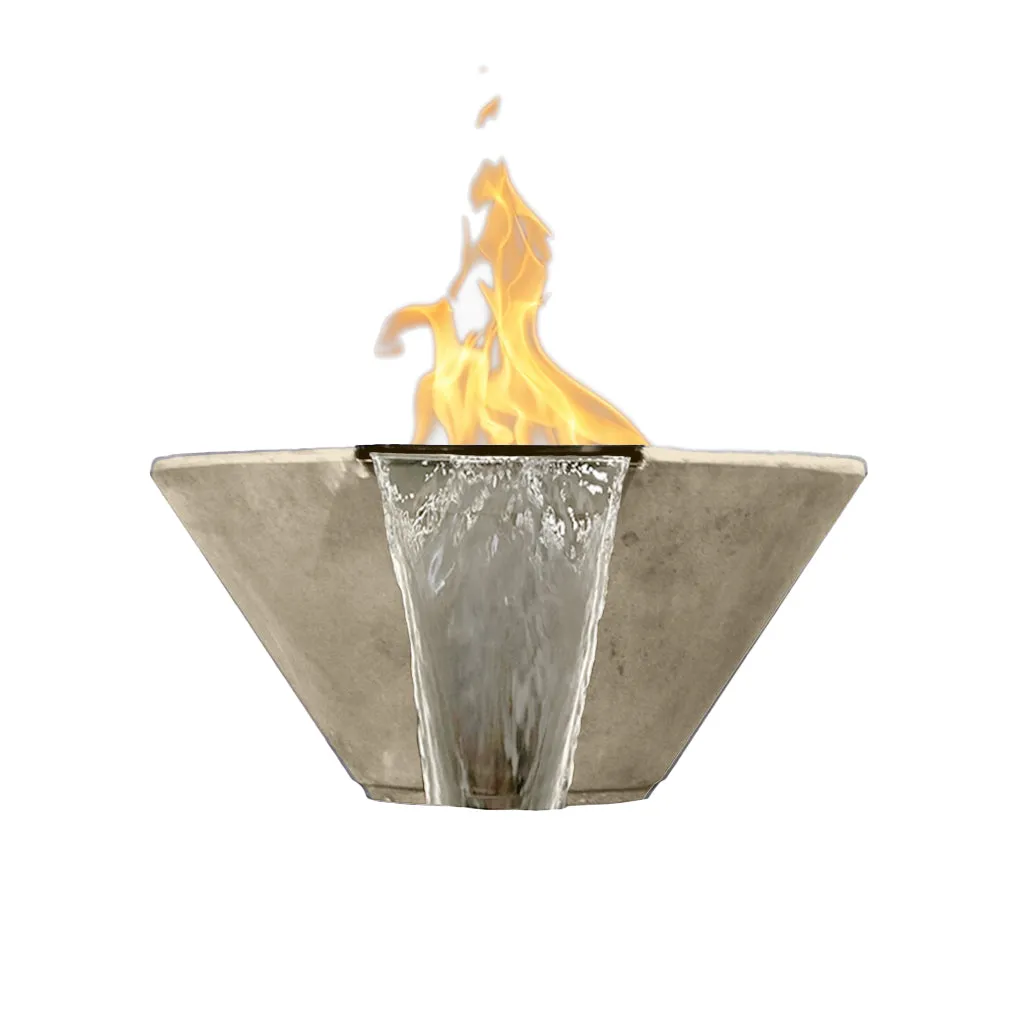 Verona Fire/Water Bowl - Gas Fire Feature