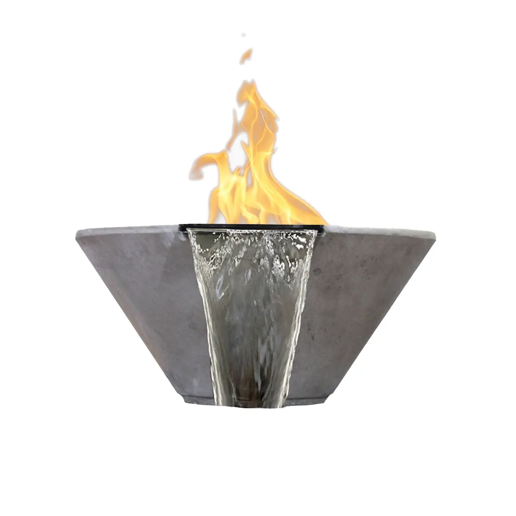 Verona Fire/Water Bowl - Gas Fire Feature