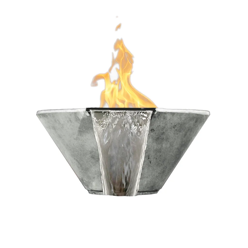 Verona Fire/Water Bowl - Gas Fire Feature