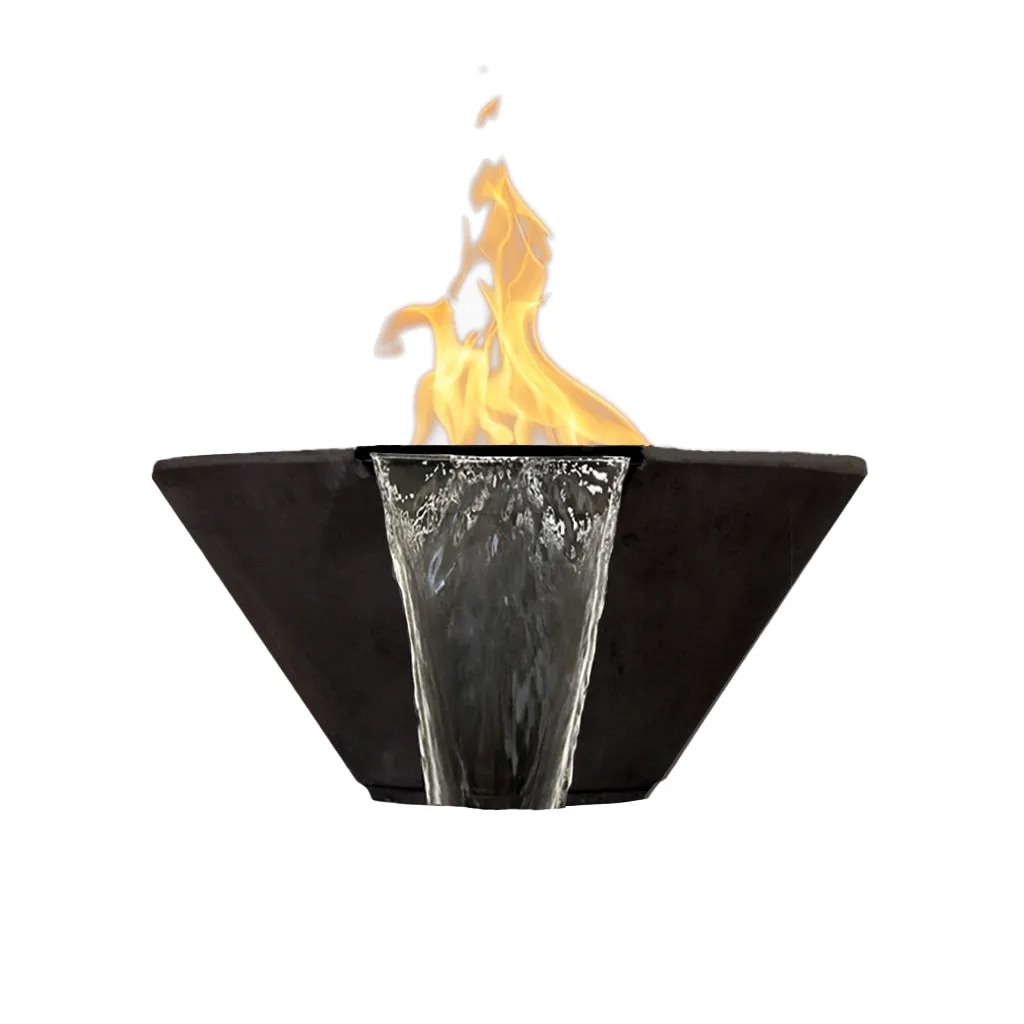 Verona Fire/Water Bowl - Gas Fire Feature