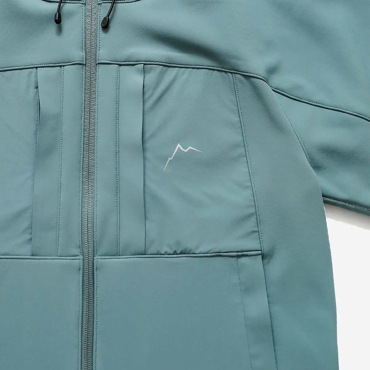 Warm Double Layer Jacket - Teal Blue