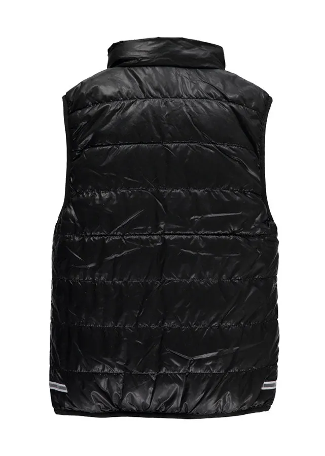 Warm Padded Body Warmer Black/Orange