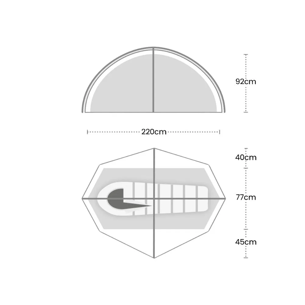 Wild Country Helm Compact 1 Tent - 1 Man Tent