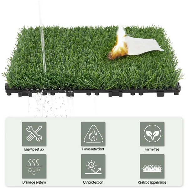 Yaheetech 12" x 12" Artificial Grass