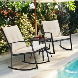 Yaheetech 3 Piece Outdoor Furniture Set